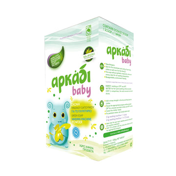 Arkadi Baby Σκόνη Πράσινου Σαπουνιού για Πλυντήριο 10 πλύσεις 500gr